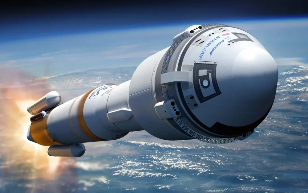 Boeing изстреля космическия кораб Starliner към МКС - СНИМКИ