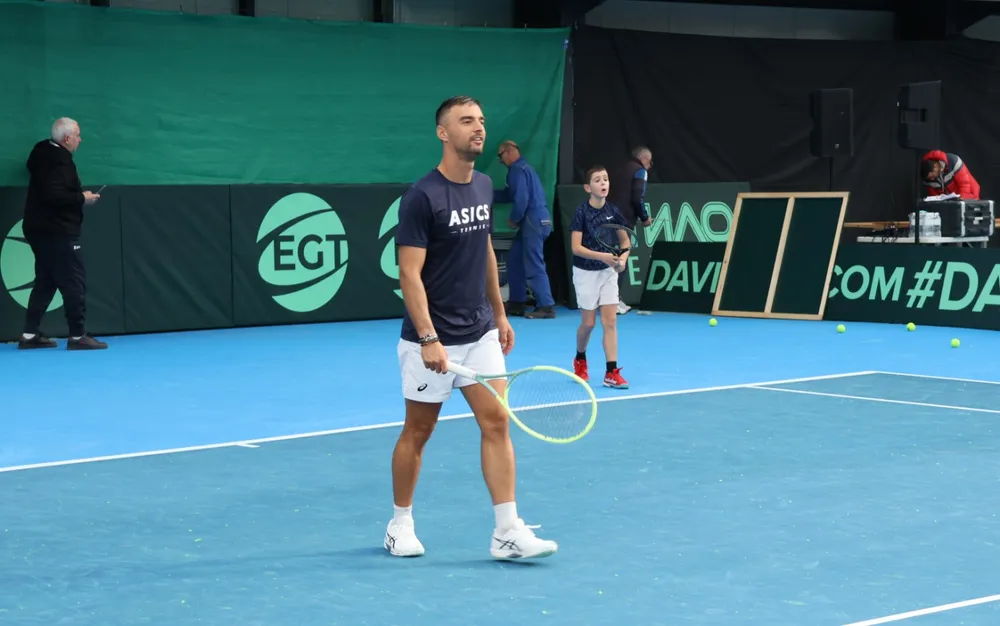 Кузманов се класира за втория кръг на ATP Challenger 50 в Добрич, Иванов Динев отпаднаха