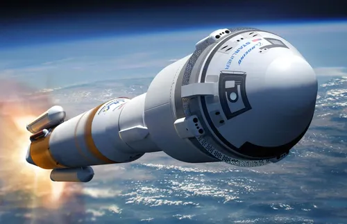 Boeing изстреля космическия кораб Starliner към МКС - СНИМКИ